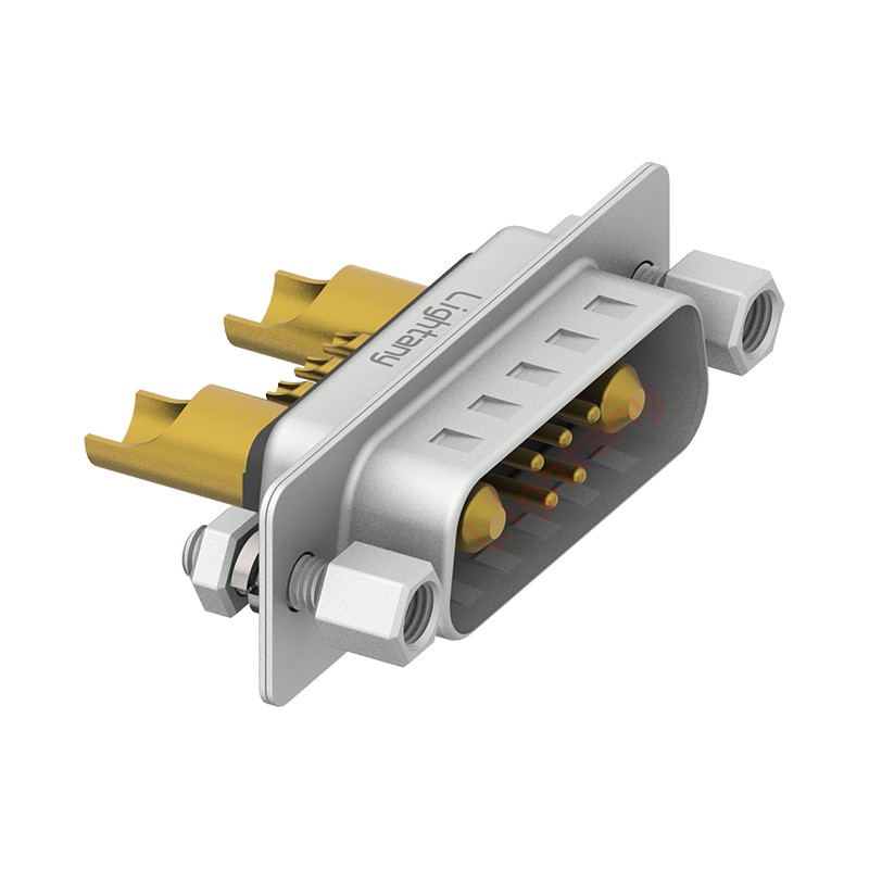 7W2公長體焊線/配螺絲螺母/大電流40A