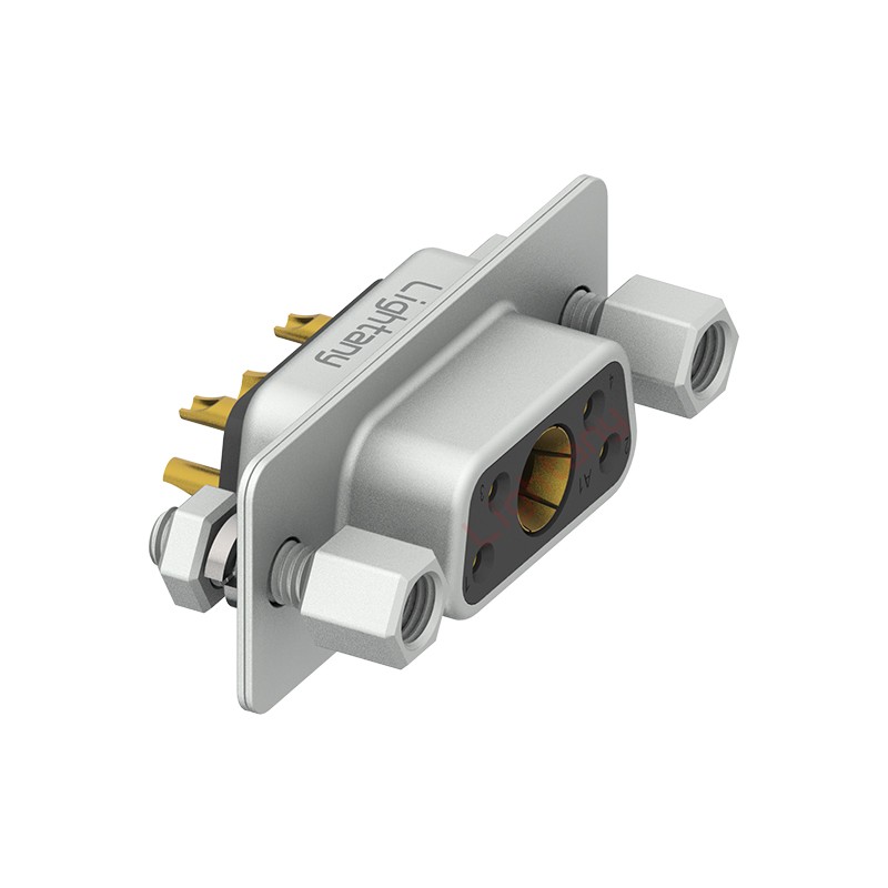 5W1母短體焊線/配螺絲螺母/大電流20A