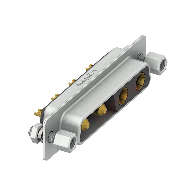 4V4母短體焊線/配螺絲螺母/大電流10A