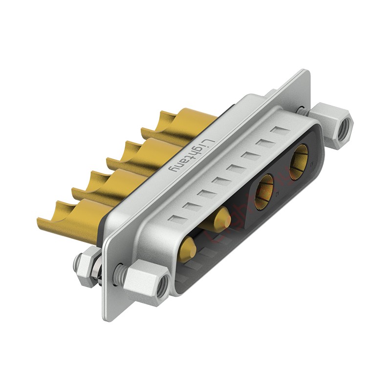 4V4公長(zhǎng)體焊線/配螺絲螺母/大電流40A