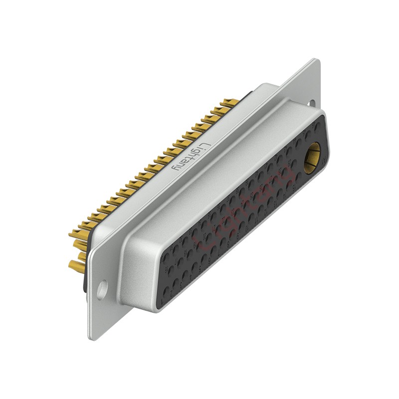 47W1母短體焊線/光孔/大電流40A