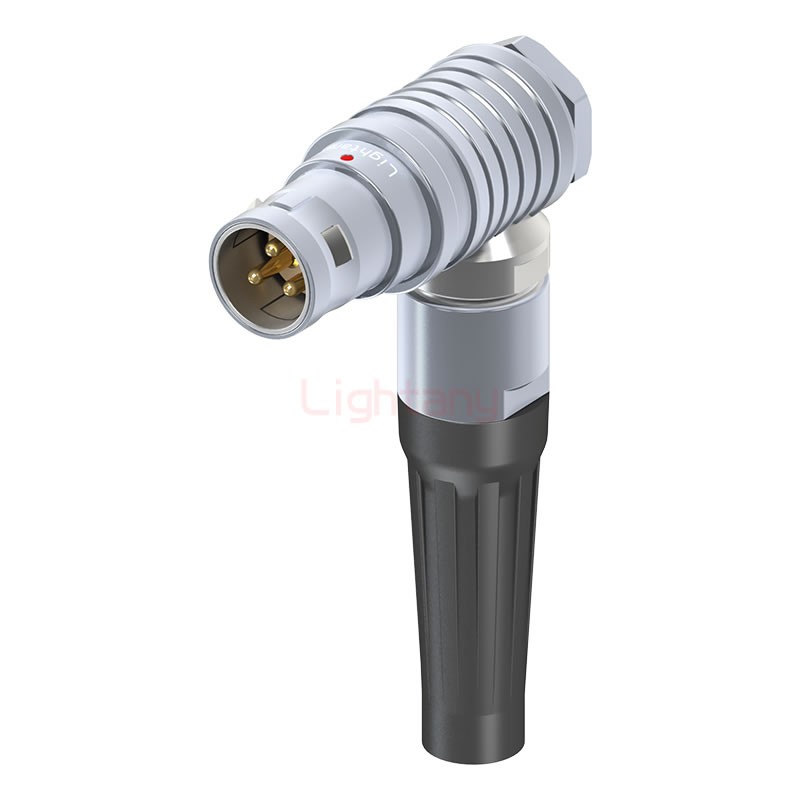 FHG.2B.003.CLAD82Z推拉自鎖帶護(hù)套彎式插頭