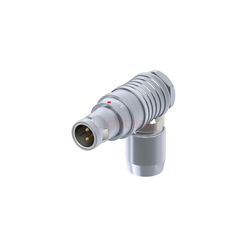 FHG.0B.002.CLAD52推拉自鎖彎式插頭