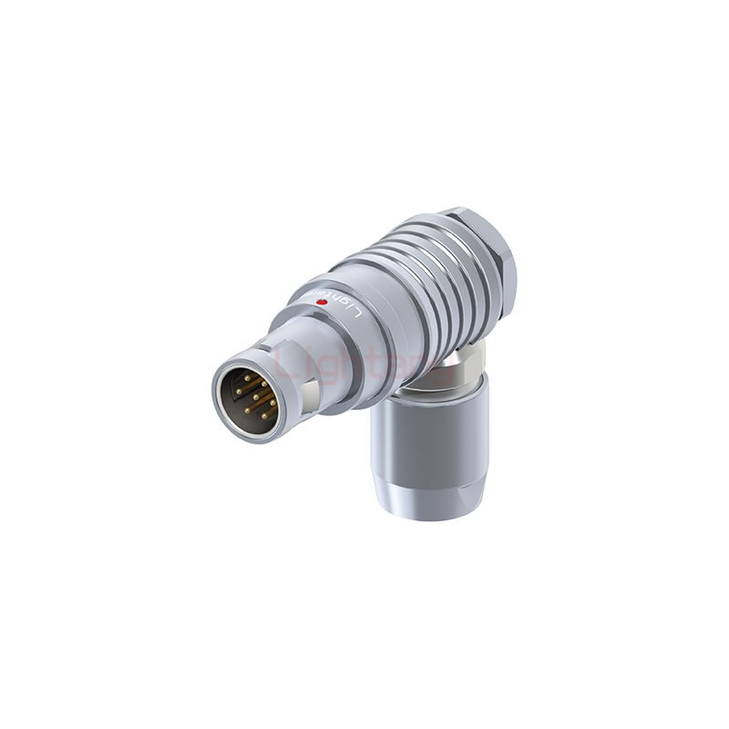 FHG.0B.007.CLAD42推拉自鎖彎式插頭