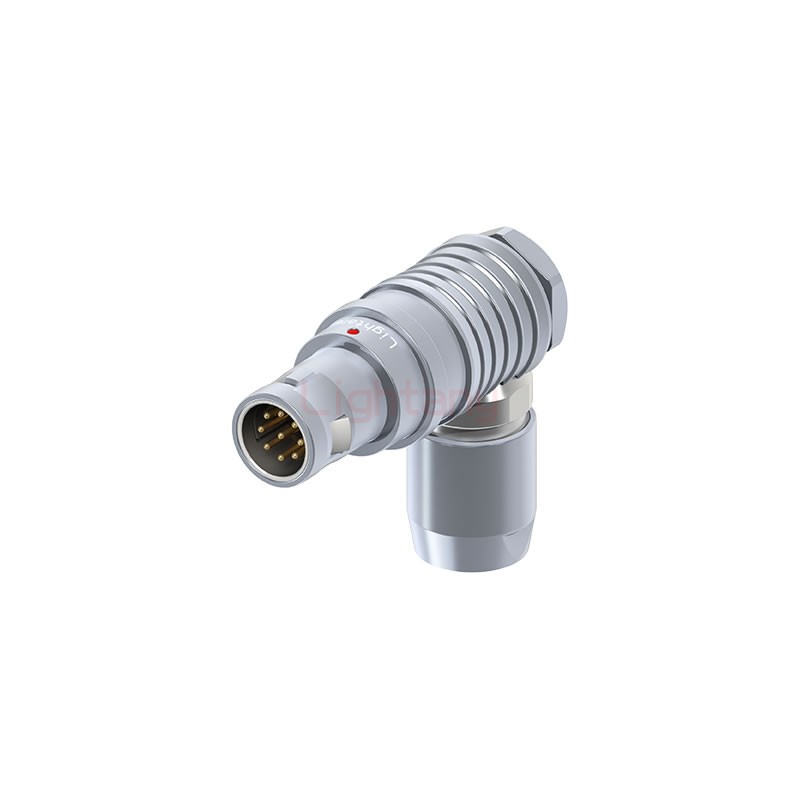 FHG.0B.009.CLAD56推拉自鎖彎式插頭