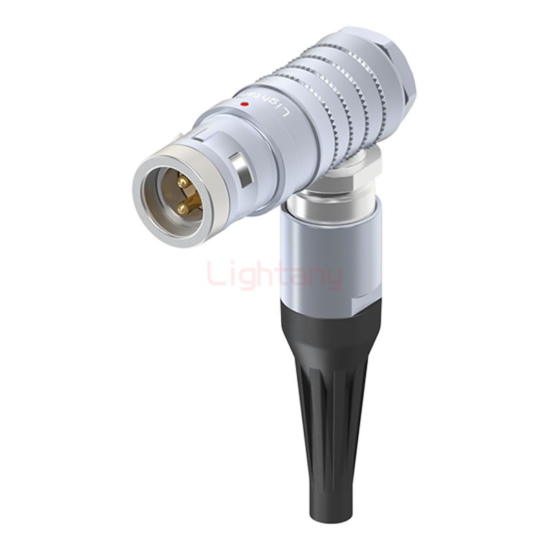 FHG.2K.002.CLAC55Z推拉自鎖帶護套彎式插頭