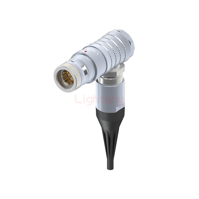 FHG.2K.008.CLAC15Z推拉自鎖帶護(hù)套彎式插頭