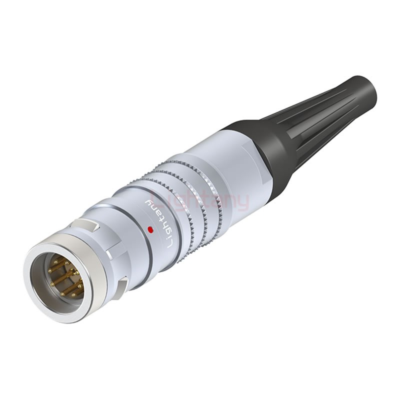 FGG.2K.008.CLAC55Z推拉自鎖帶護(hù)套直式插頭