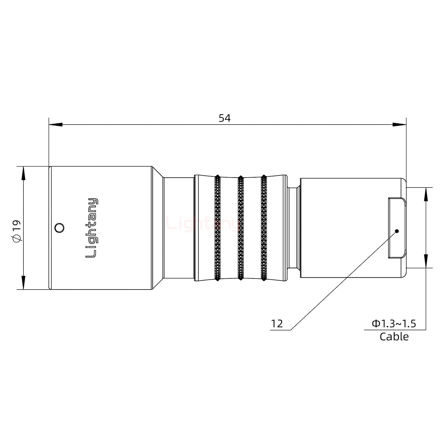 PHG.2K.005.CLLC15推拉自鎖浮動插座